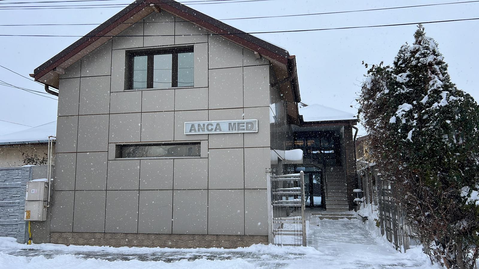 Exterior ANCA MED – iarna, ziua