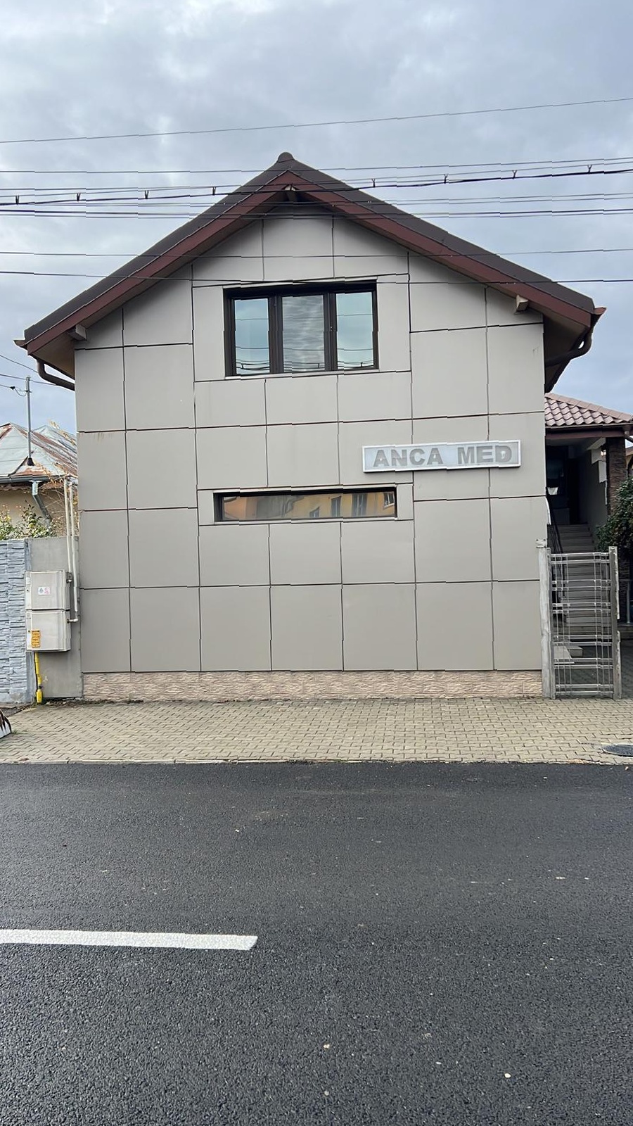 Exterior ANCA MED – iarna, ziua